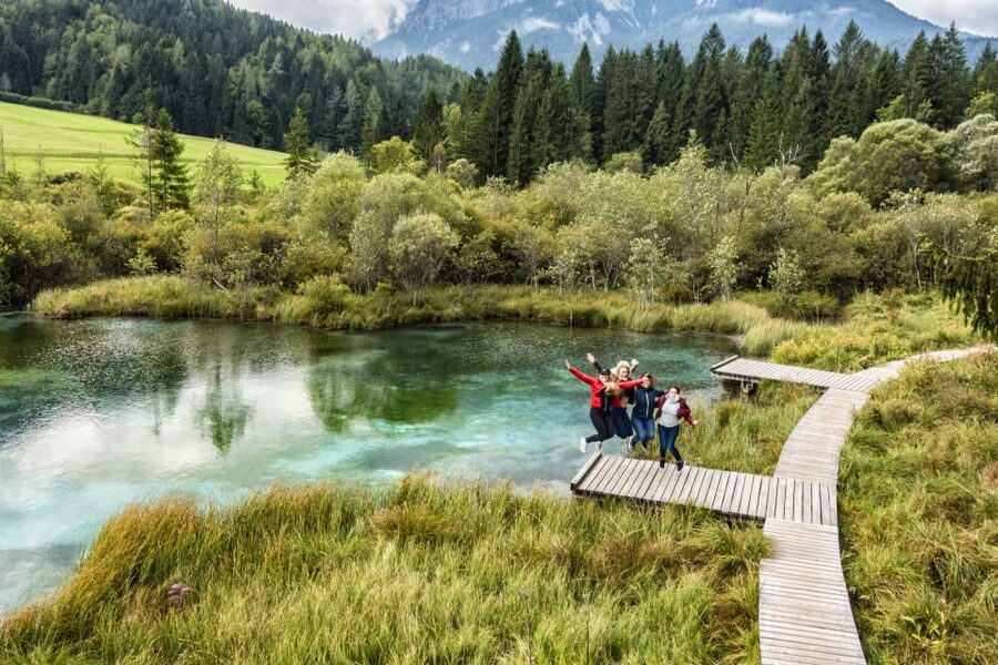 7 Alpine Wonders - Zelenci Natural Reserve and its green water