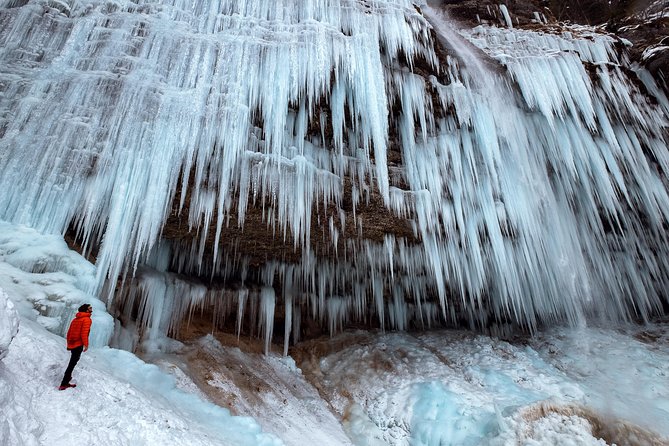 7 Alpine Wonders: Winter Edition - Savica Waterfall and the first taste of Bohinj