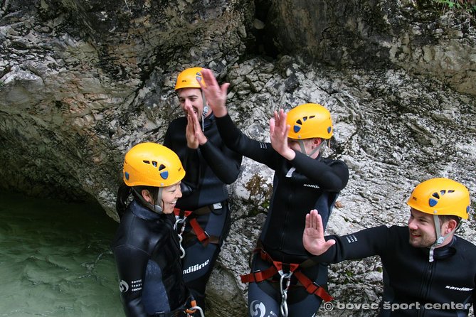 Advanced canyoning A+ package - What the five-hour schedule actually includes