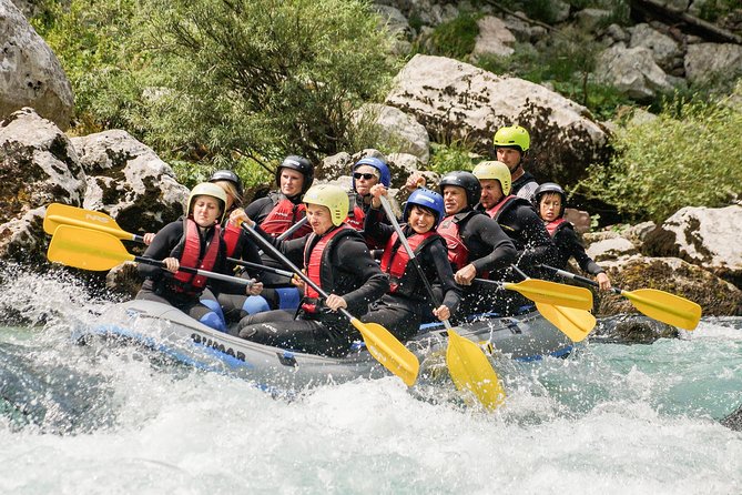 Adventure Rafting with Photo Service in Bovec - Getting fitted for the Soča
