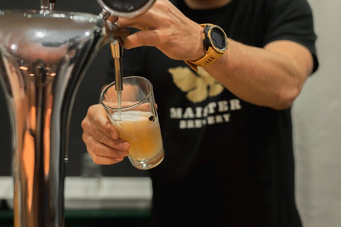 BEER WAY Kamnik Craft Brewery Visit & Tastings - The food makes the price easier to judge