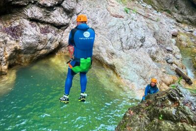 Beginner Canyoning Tour in the Sušec Canyon – Bovec Slovenia