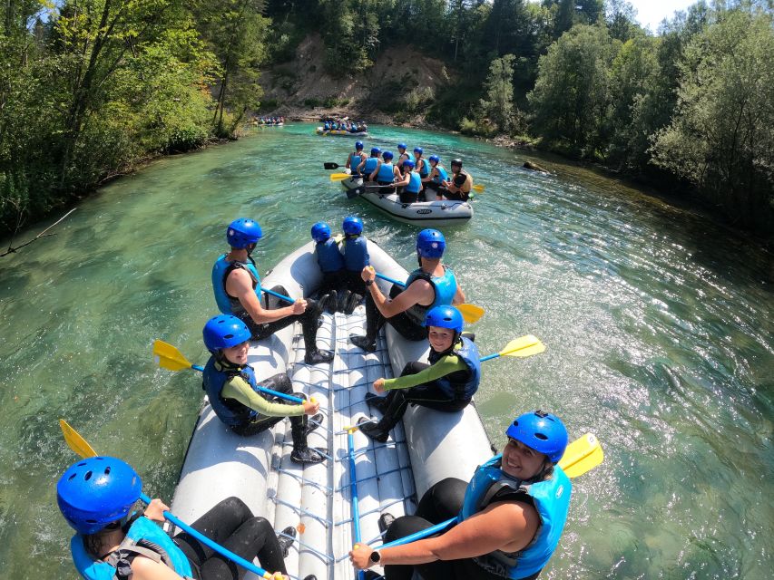 Bled: 3-Hour Family-Friendly Rafting Adventure - Getting suited up for the Sava Dolinka