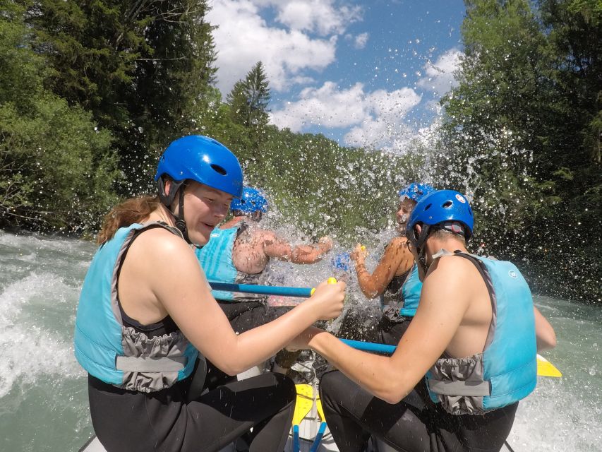 Bled: 3-Hour Family-Friendly Rafting Adventure - Swimming in cold, clear river water