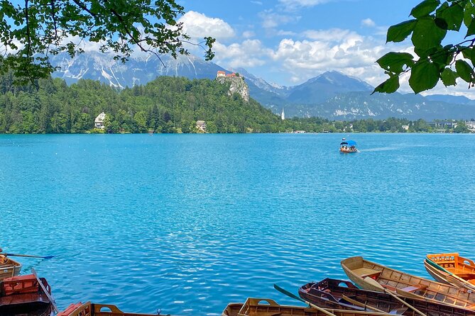 Bled and Bohinj Slovenia's Top Lakes Private Tour - Bled Castle above the lake