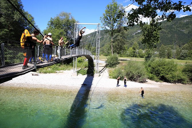 Bled and Bohinj Valley Canyoning with Hotel Pickup & Free Photos - Jumps, slides, and crystal-clear pools