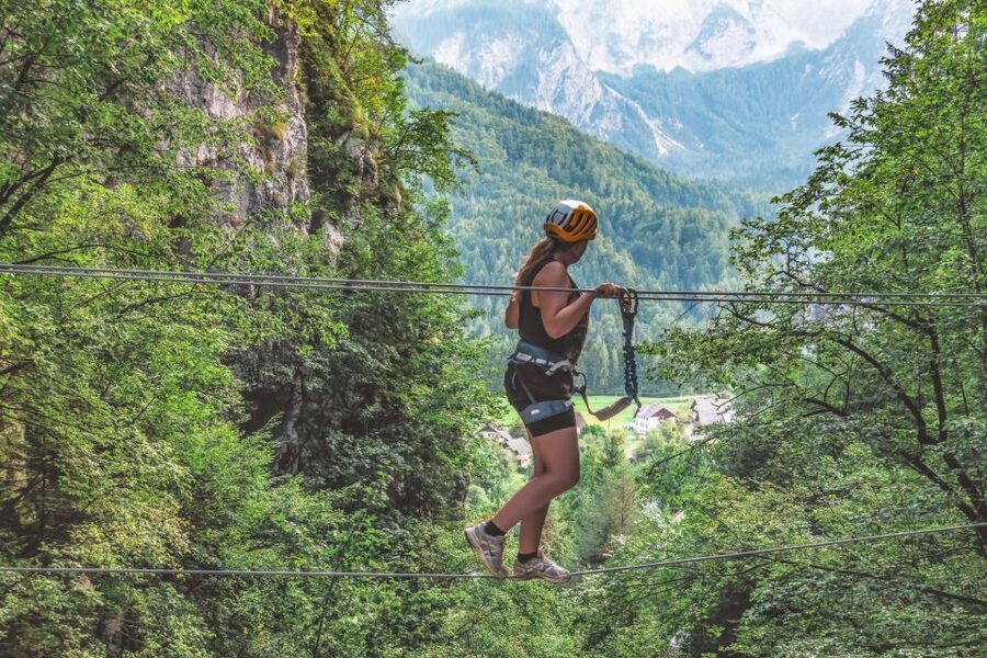 Bled: Fairytale Via Ferrata Route - The bird’s-eye view above the village