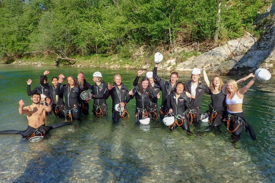 Bled: Guided Canyoning Tour with Transport - The safety briefing and 10-minute walk