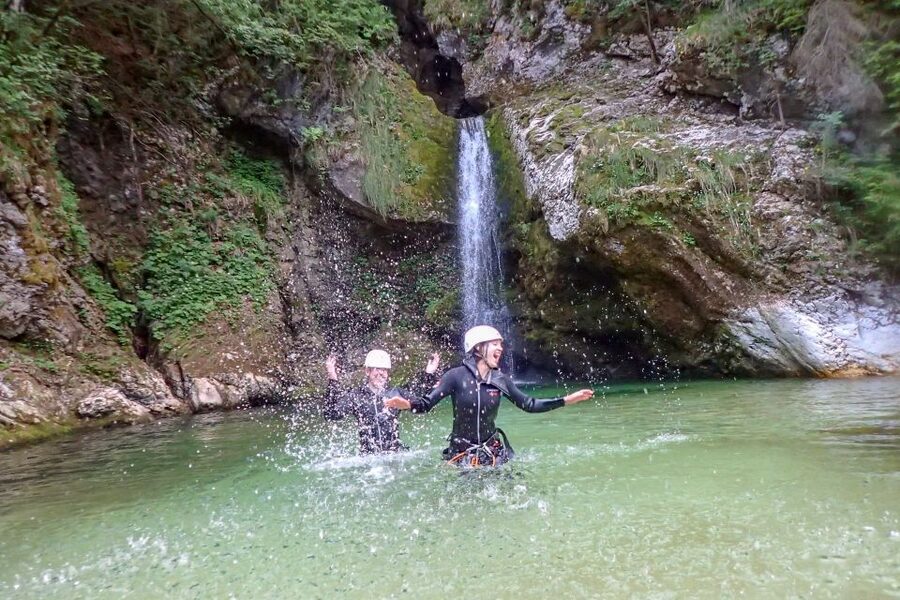 Bled: Guided Canyoning Tour with Transport - Two hours in the Jerečica River canyon