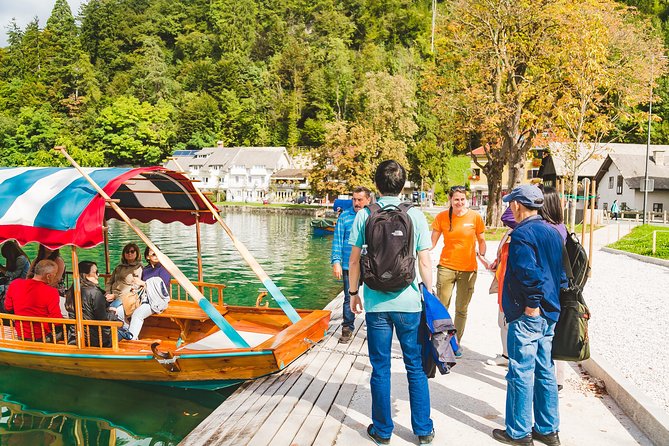 Bled Lake with Postojna Cave & Castle - small group - day trip from Ljubljana - Bled Castle, high above the water