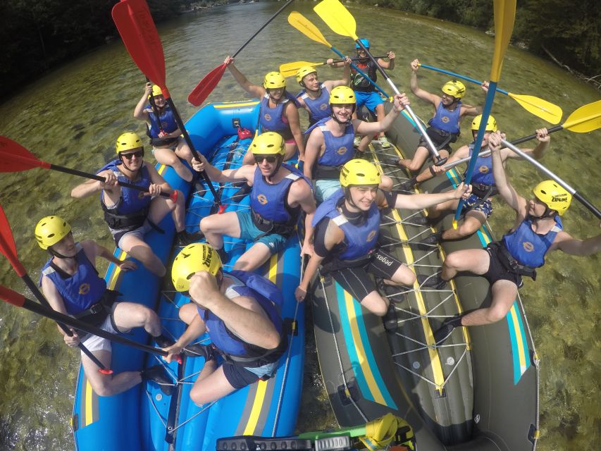 Bled-Rafting on Sava 13km - The 20-minute van ride to the river