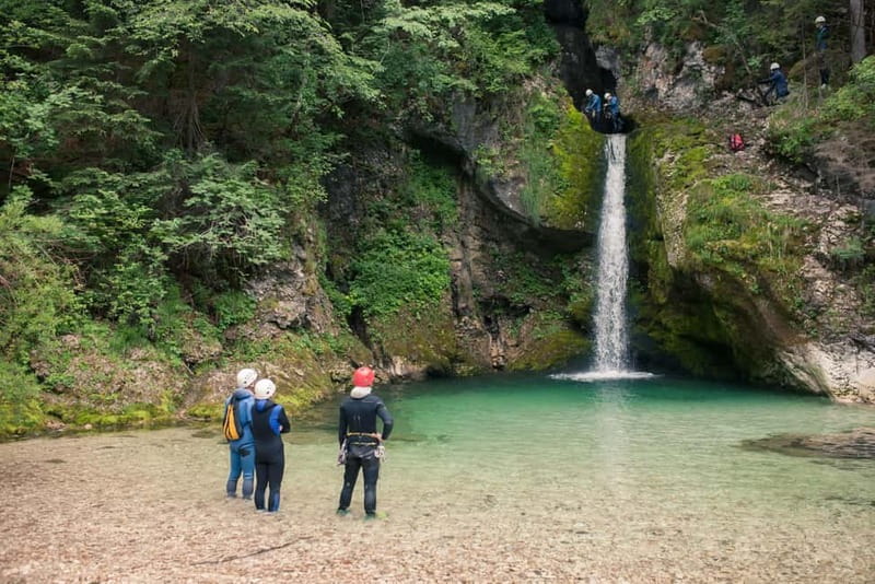 Bled: Triglav National Park Canyoning Adventure with Photos - Meeting in Bled and getting equipped