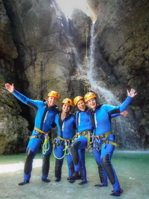 Bovec Adventure: Canyoning in Triglav National Park - The Parabola waterfall rappel