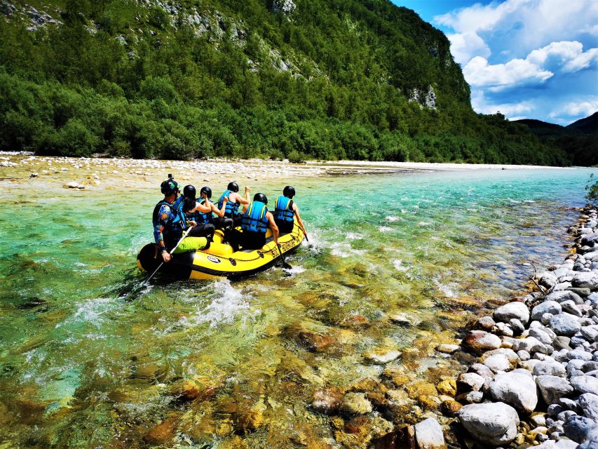 Bovec: Adventure Rafting on Emerald River Soča + FREE photos - What the guides do well