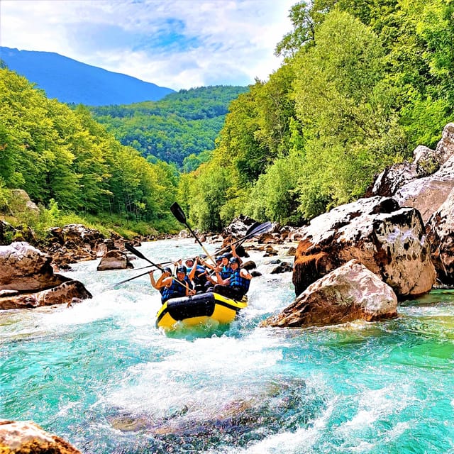 Bovec: Adventure Rafting on Emerald River Soča + FREE photos - From the base to Srpenica 1