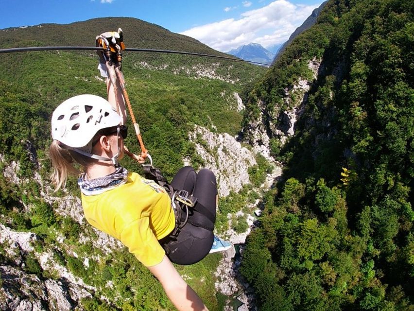 Bovec: Canyon Učja — The Longest Zipline Park in Europe - A 15-minute safety session before the first launch