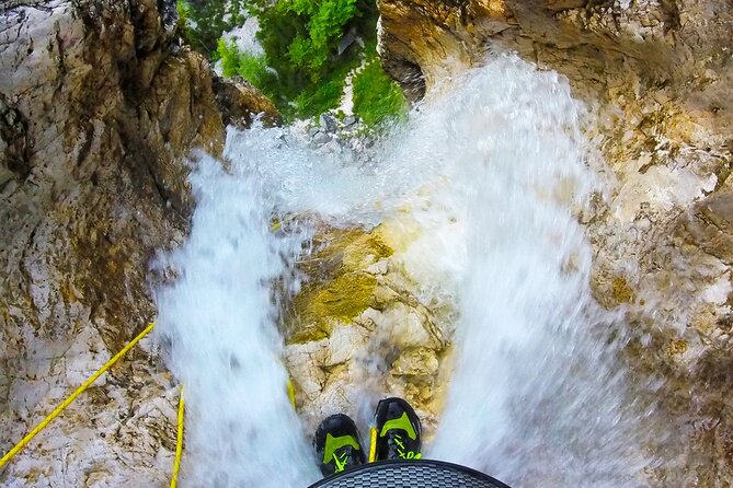 BOVEC CANYONING - Canyoning Tours For Couples - Jumping, sliding, and rappelling through the canyon