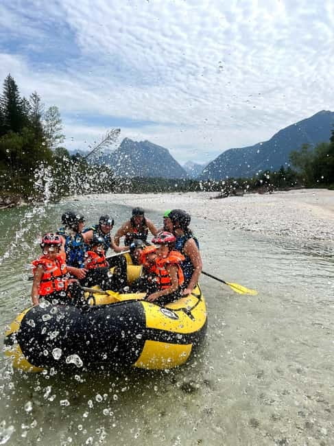 Bovec: Kinder Rafting on Soča River from 4years +FREE photos - Why this Soča trip works for young families