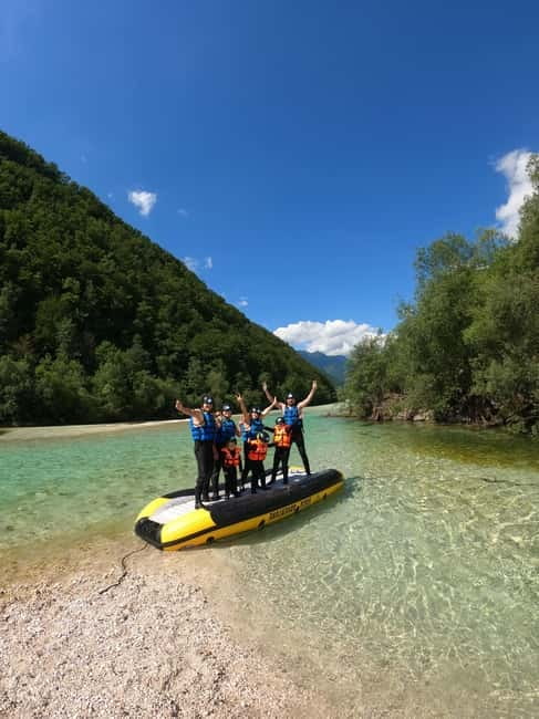 Bovec: Kinder Rafting on Soča River from 4years +FREE photos - The 20-minute safety briefing