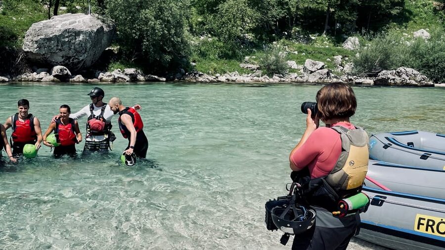 Bovec: Soča River Rafting Adventure with Photos and Drink - Ninety minutes of paddling and whitewater