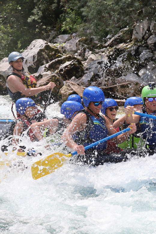 Bovec: Soča River Rafting Adventure with Photos and Drink - The 10-minute break and five-minute swim