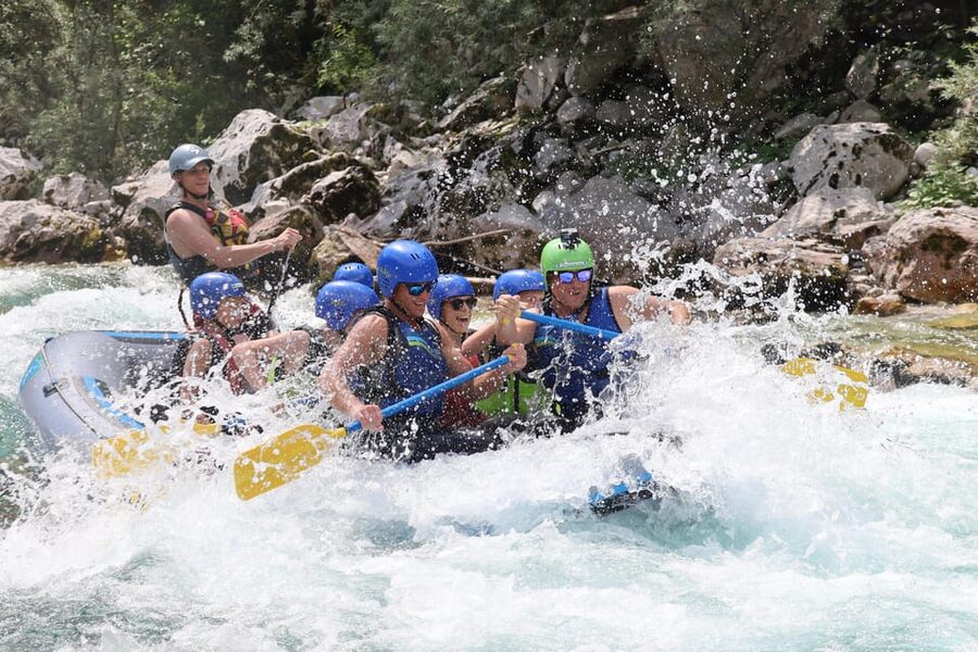 Bovec: Soča River Rafting Adventure with Photos and Drink - Starting at the Bovec rafting base