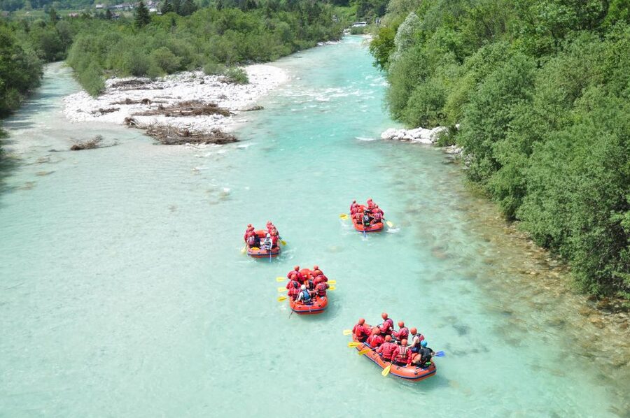 Bovec: Soča River Whitewater Rafting - The 10-minute ride to Srpenica1