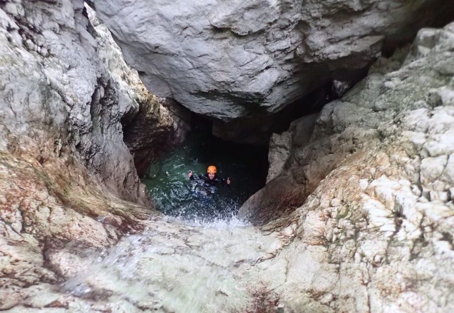 Bovec: Sušec Canyon Canyoning Experience - Meeting at Hotel Soča and getting ready