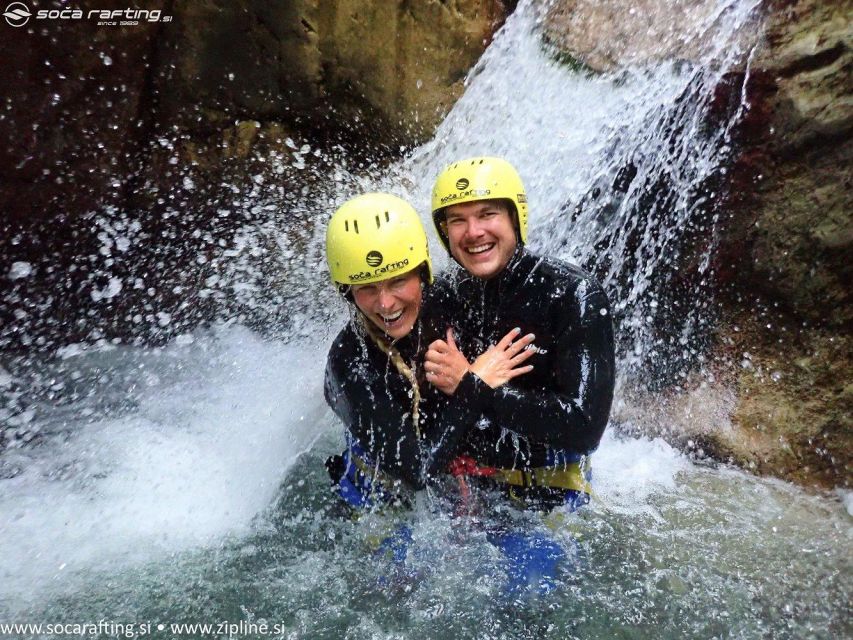 Bovec: Sušec Canyon Canyoning Experience - Sliding through the waterfalls