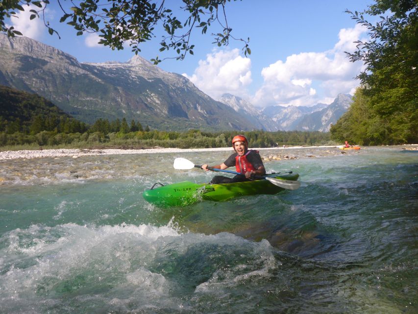 Bovec: Whitewater Kayaking on the Soča River - Learning to handle an emerald river