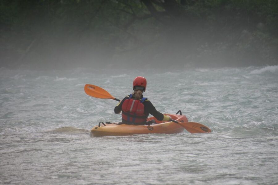Bovec: Whitewater Kayaking on the Soča River - A 1.5-hour paddle through the canyon