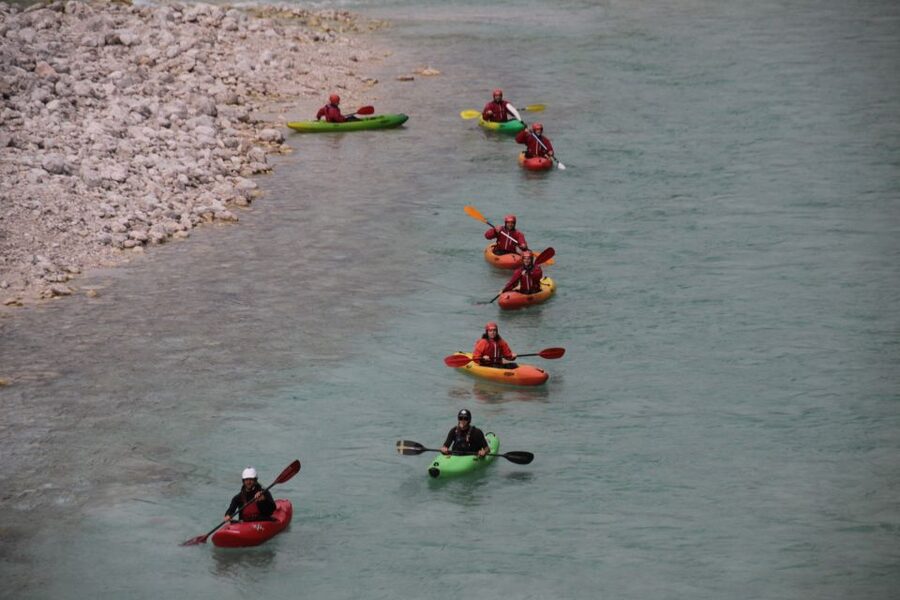 Bovec: Whitewater Kayaking on the Soča River - What the $80 price covers
