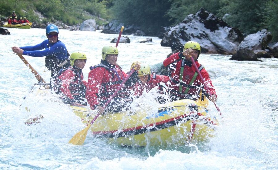 Bovec: Your Ultimate Rafting Expedition on Soča river - The 15-Minute Van Ride to the River