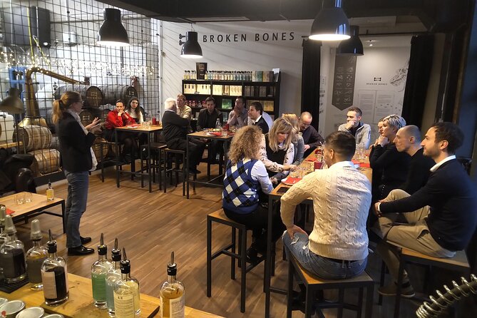 Broken Bones Spirits Tasting - What happens during the 25-minute visit
