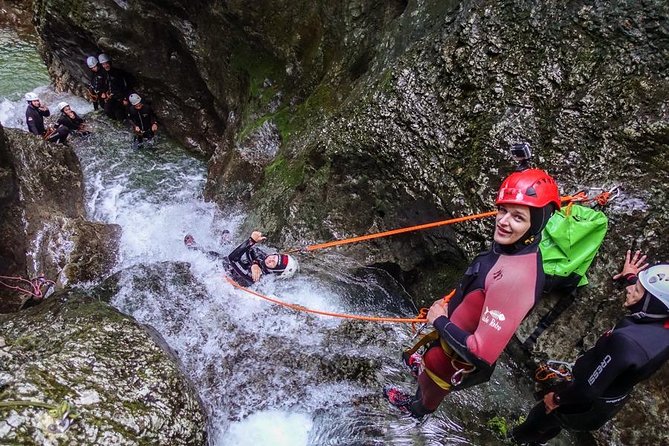 Canyoning Bled Slovenia - What you actually do inside the gorge