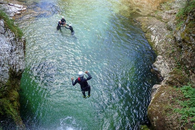 Canyoning Bled Slovenia - The river, scenery, and quieter moments