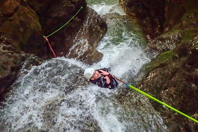 Canyoning Bled Slovenia - A closer look at the guide support