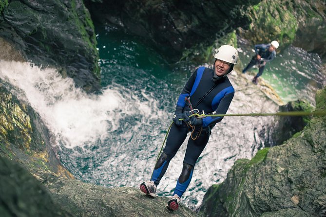 Canyoning Bled Slovenia Triglav National Park Tour with Photos - Abseiling, jumps, and natural water slides