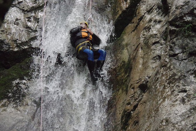 Canyoning in Susec Canyon - Susec Waterfall and the route’s natural highlights