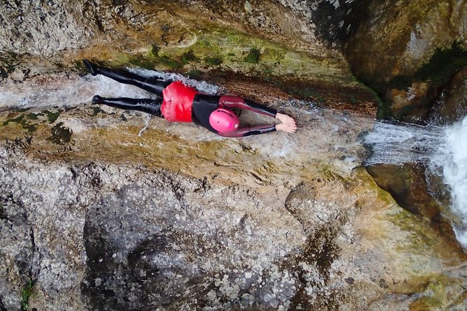 CANYONING in Susec from Bovec, Families welcome, photo service - Susec Canyon is a hands-on mountain adventure