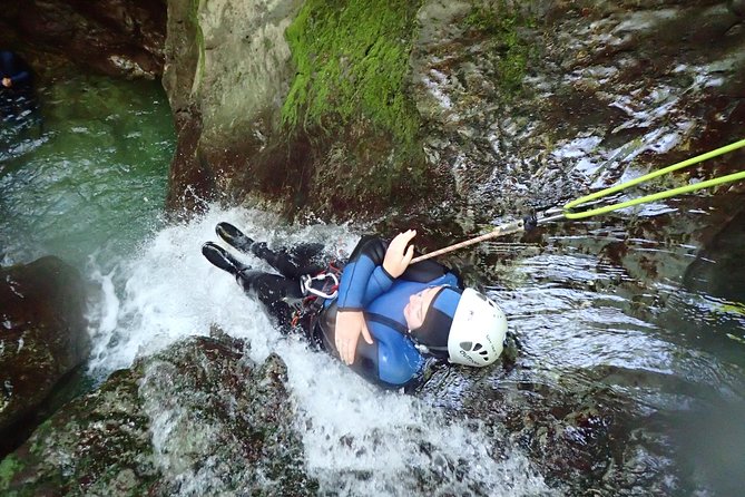 Canyoning Lake Bled Slovenia With Photos and Videos - Getting fitted and learning the ropes