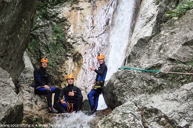 Canyoning Susec with leading local company - since 1989 - What the $82.90 price includes