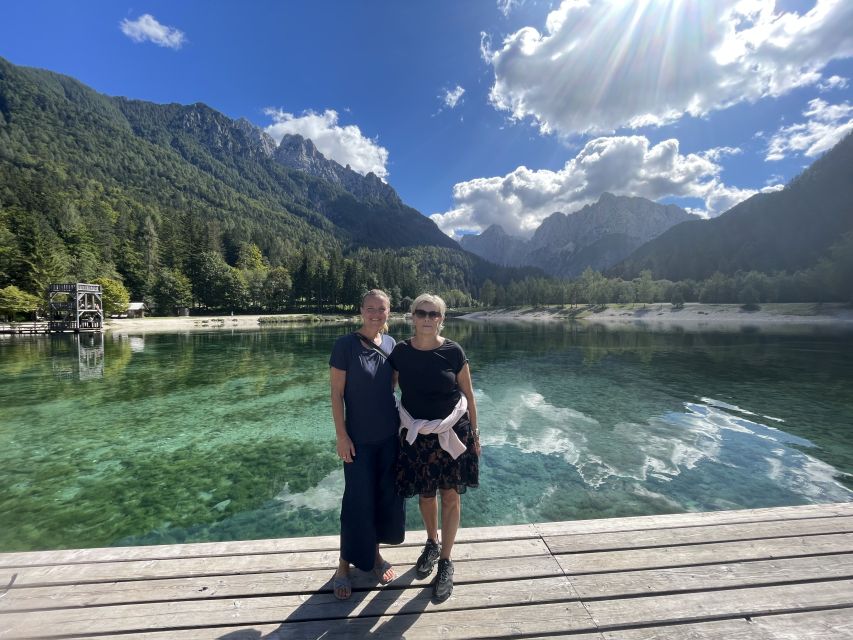 Classic: Bled, Kranjska Gora, Planica, Peričnik (exclusive) - Kranjska Gora and the clear water of Lake Jasna