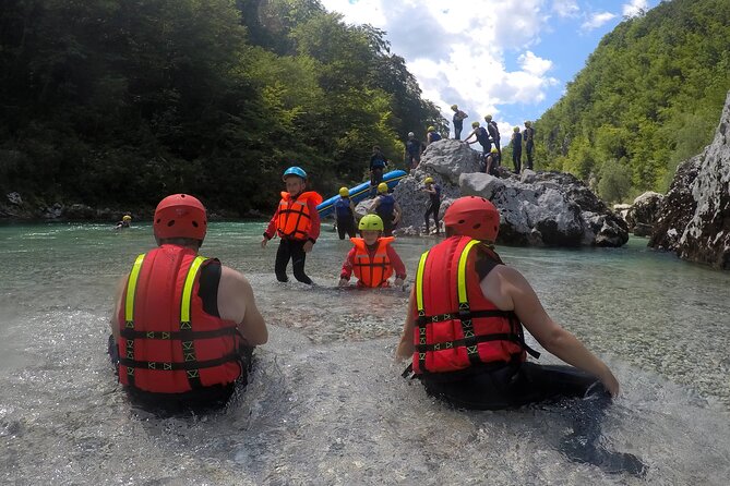 CLASSIC RAFTING on Soča river - Whitewater, natural pools, and rock jumps