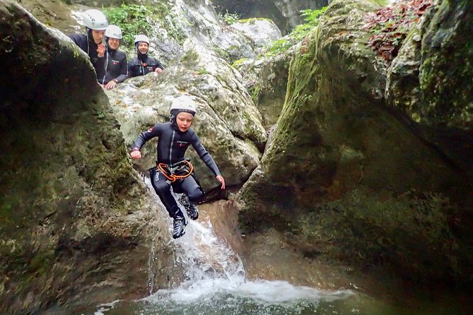 Family Canyoning near Lake Bled - From Bled to Bohinj in one morning