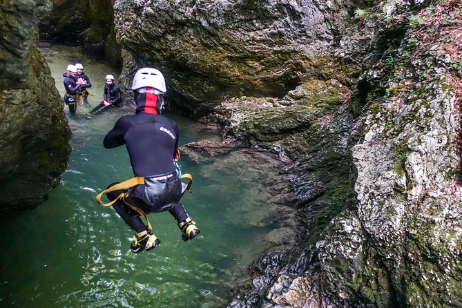 Family Canyoning near Lake Bled - Who will enjoy this most?