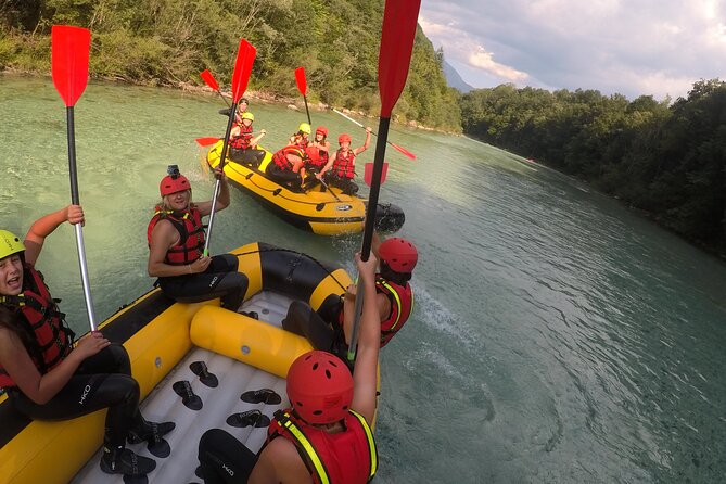 FAMILY RAFTING on Soča river - Why this stretch of the Soča suits families