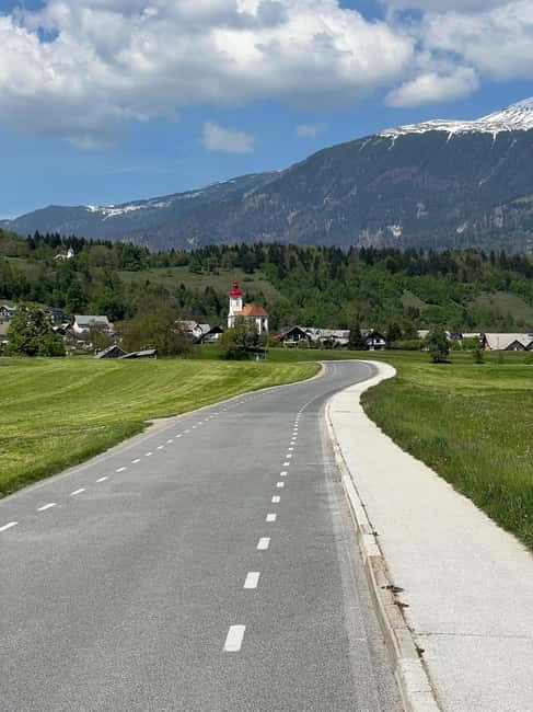 From Bled: Self Guided E-Bike Trip to Triglav National Park - A road ride, not a protected bike trail
