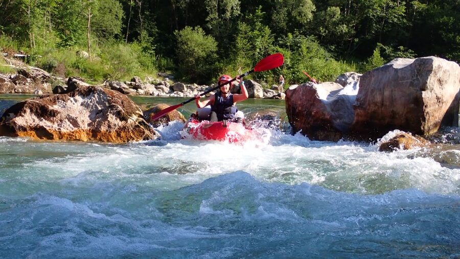 From Bovec: Whitewater kayaking on the Soča River - Key points at a glance