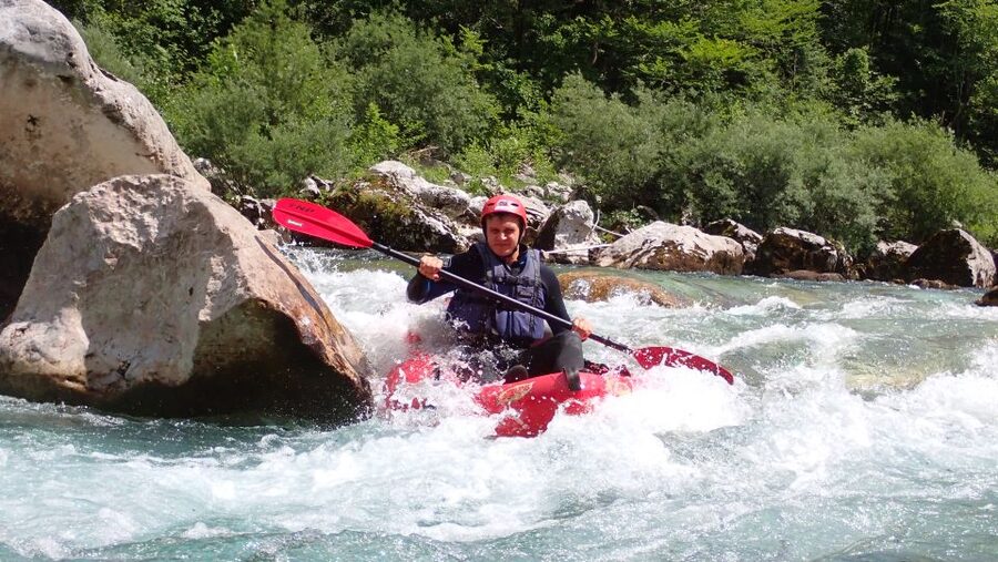 From Bovec: Whitewater kayaking on the Soča River - What the small group changes